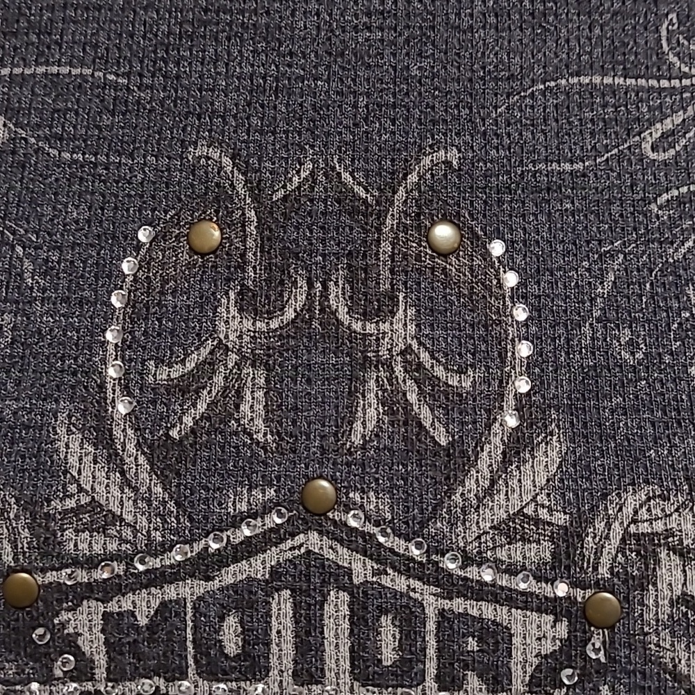 Harley-Davidson Gray Graphic Long Sleeve Tee - Picture 3 of 11